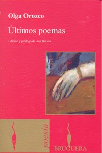 ULTIMOS POEMAS, de OROZCO | portada del libro