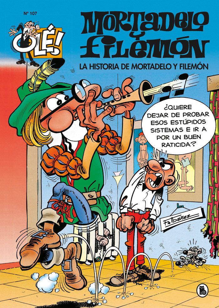La historia de Mortadelo y Filemón (Olé! Mortadelo 107), de Ibáñez, Francisco | portada del libro