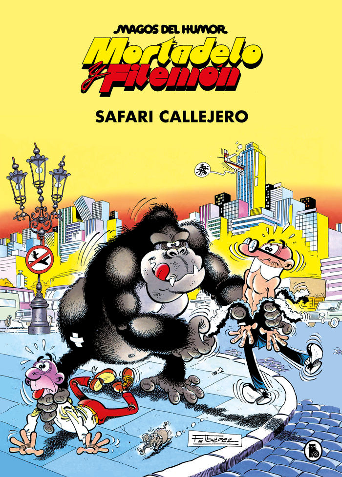 Mortadelo y Filemón. Safari callejero (Magos del Humor 3), de Ibáñez, Francisco | portada del libro