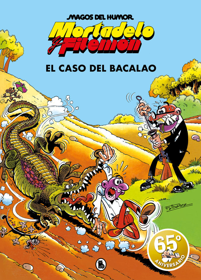 Mortadelo y Filemón. El caso del bacalao (Magos del Humor 6), de Ibáñez, Francisco | portada del libro