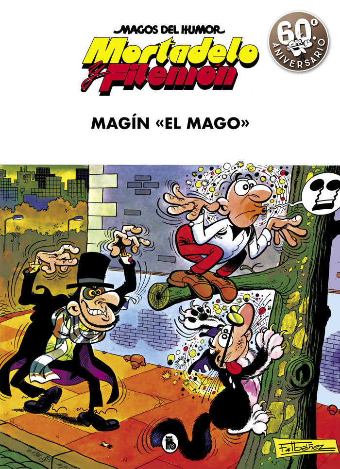 MAGIN EL MAGO, de IBAÑEZ | portada del libro