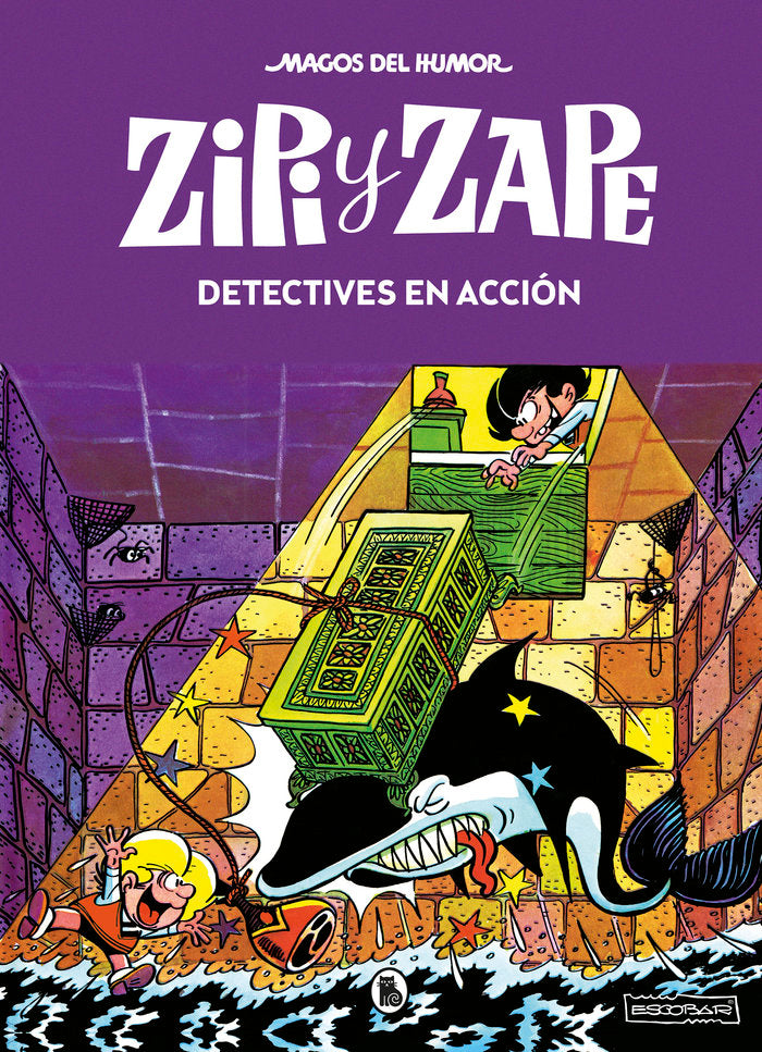 Zipi y Zape. Detectives en acción (Magos del Humor 16), de Escobar, Josep | portada del libro