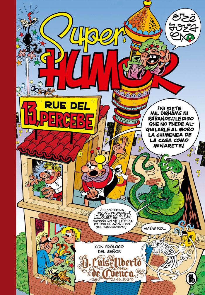 13, Rúe del Percebe (Súper Humor Mortadelo 35), de Ibáñez, Francisco | portada del libro