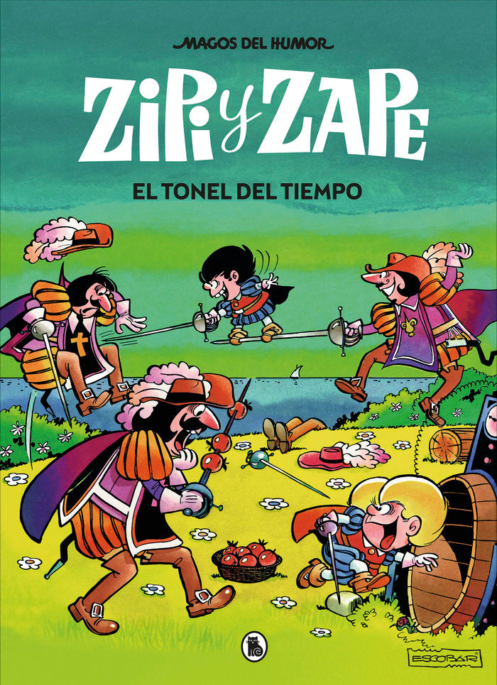 El tonel del tiempo (Magos del Humor 14), de Escobar, Josep | portada del libro