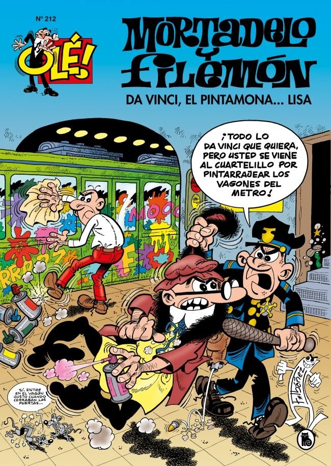 Da Vinci, El Pintamona... Lisa (Olé! Mortadelo 212), de Ibáñez, Francisco | portada del libro