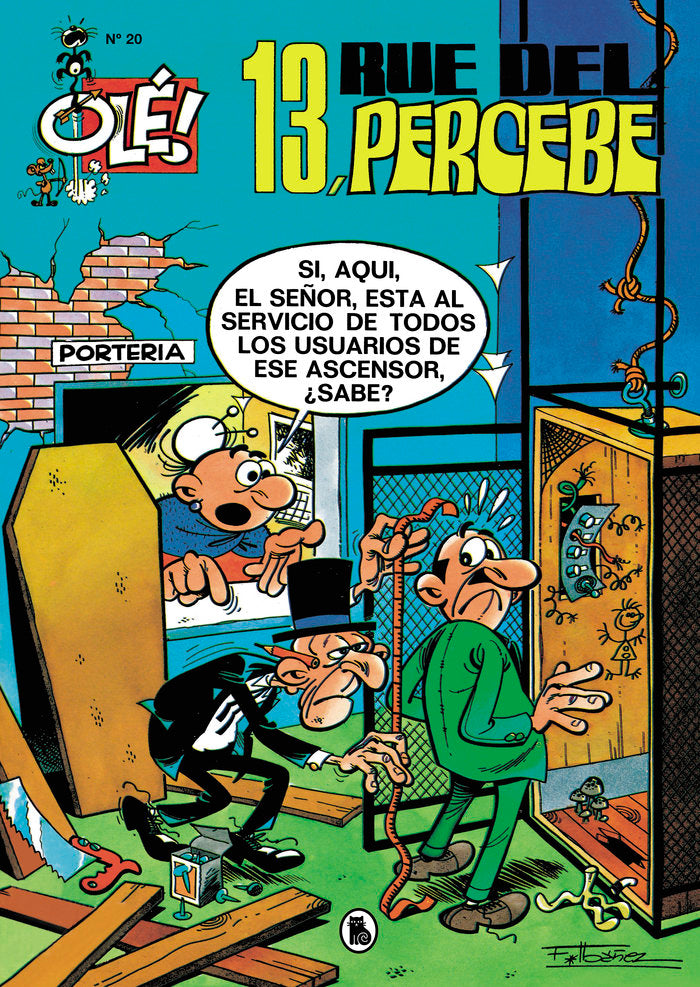 13, Rue del Percebe (Olé! Mortadelo 20), de Ibáñez, Francisco | portada del libro