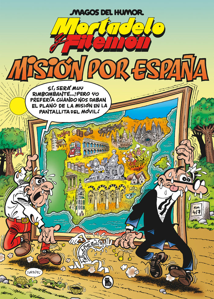 Misión por España (Magos del Humor 208), de Ibáñez, Francisco | portada del libro