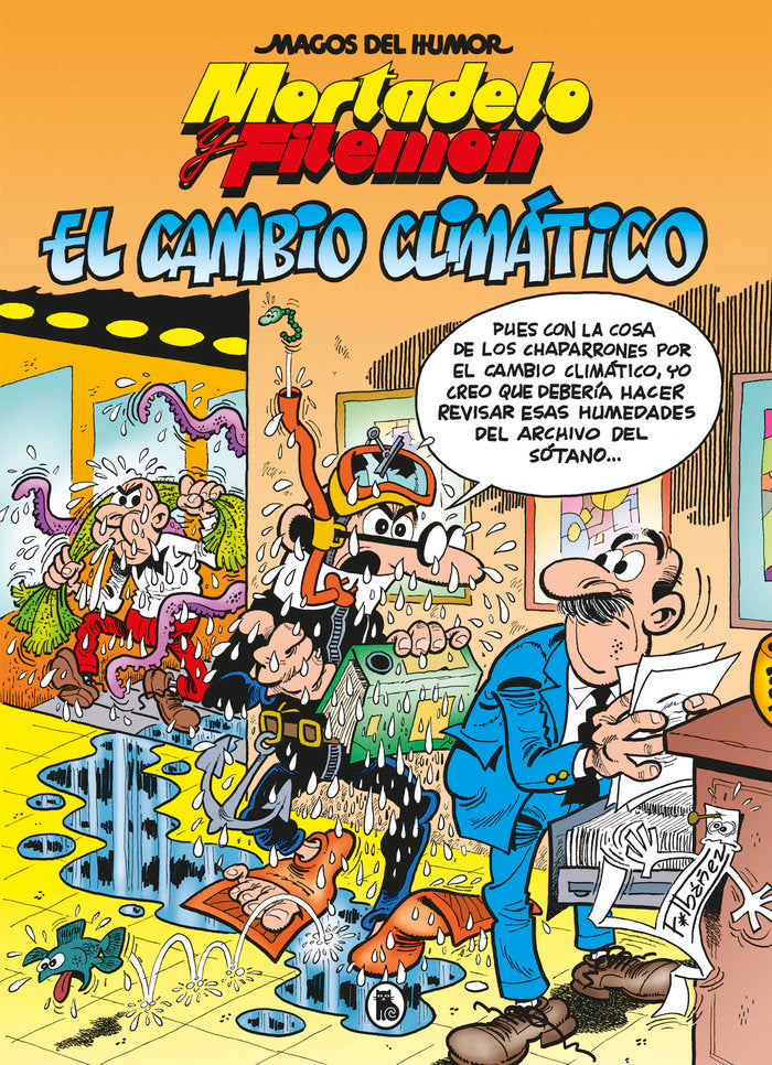 EL CAMBIO CLIMATICO (MAGOS DEL HUMOR 211), de IBAÑEZ, FRANCISCO | portada del libro