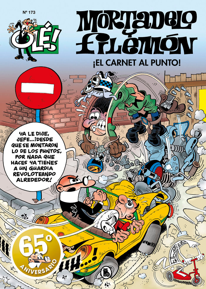 El carnet, al punto (Olé! Mortadelo 173), de Ibáñez, Francisco | portada del libro