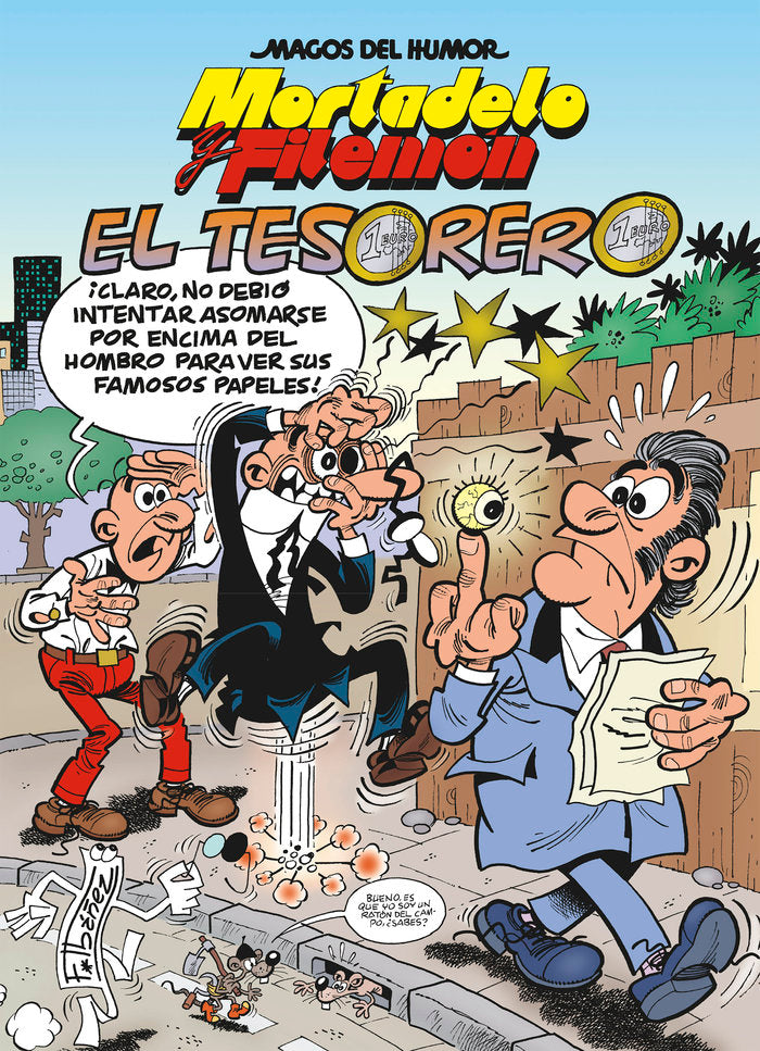 MORTADELO Y FILEMON. EL TESORERO (MAGOS DEL HUMOR 167), de IBAÑEZ, FRANCISCO | portada del libro