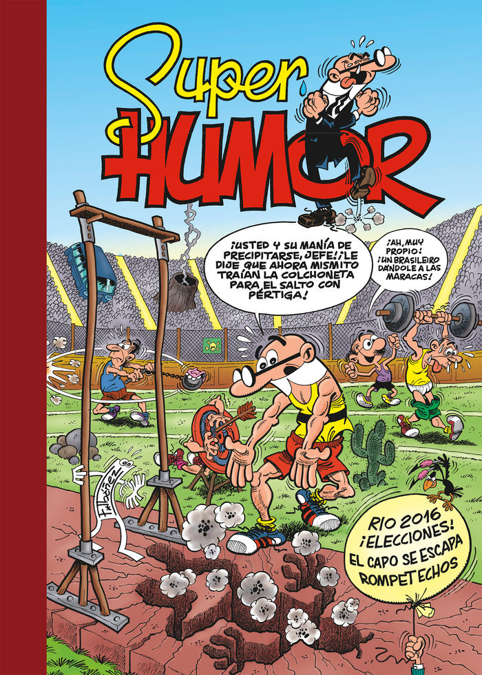 RIO 2016   ¡ELECCIONES!   ¡EL CAPO SE ESCAPA!, de IBAÑEZ, FRANCISCO | portada del libro