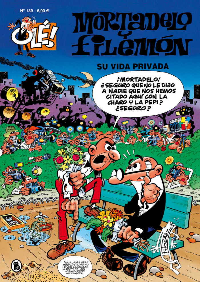 SU VIDA PRIVADA (OLE! MORTADELO 139), de IBAÑEZ | portada del libro