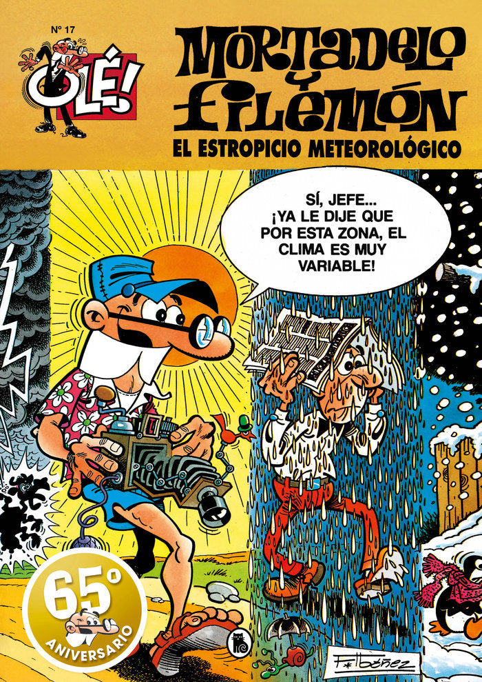 EL ESTROPICIO METEOROLOGICO (OLE! MORTADELO 17), de IBAÑEZ, FRANCISCO | portada del libro