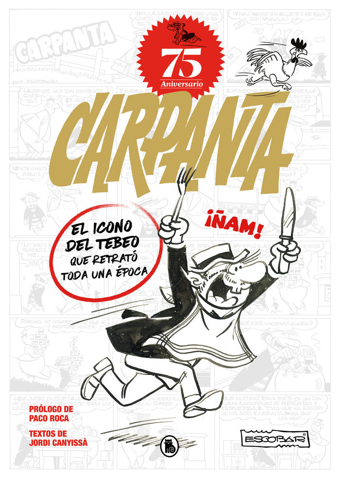 CARPANTA 75 ANIVERSARIO, de ESCOBAR, JOSEP | portada del libro
