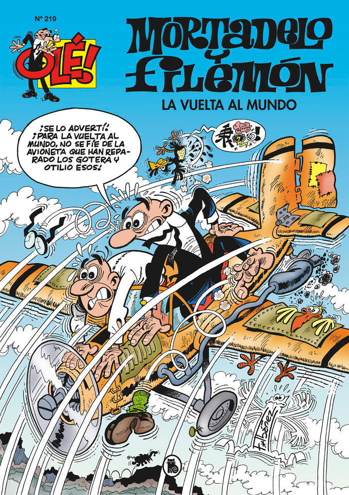 La vuelta al mundo, de FRANCISCO IBAÑEZ | portada del libro