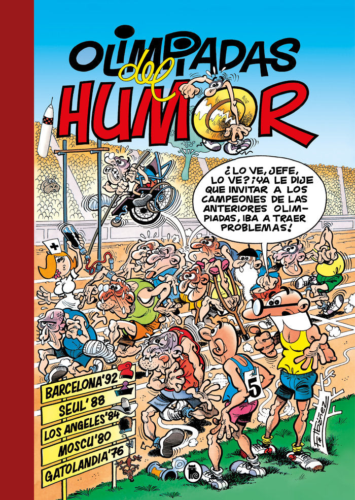 SUPER OLIMPIADAS DEL HUMOR, de IBAÑEZ, FRANCISCO | portada del libro