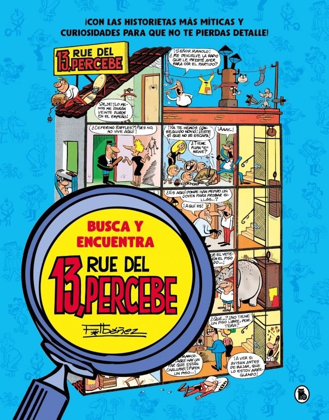 BUSCA Y ENCUENTRA 13, RUE DEL PERCEBE, de IBAÑEZ, FRANCISCO | portada del libro