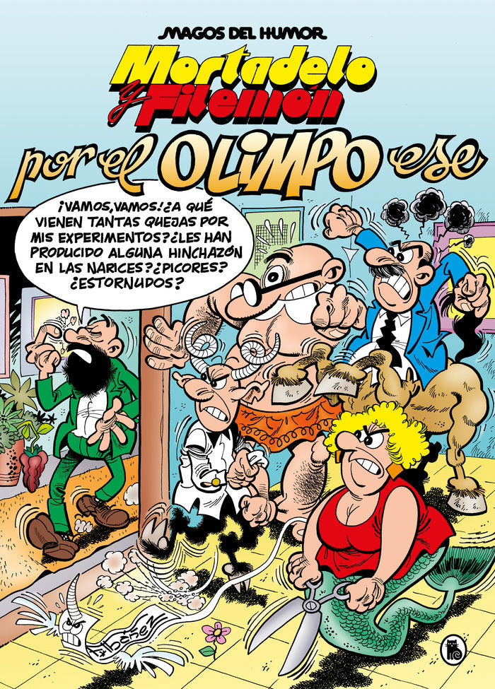 MORTADELO Y FILEMON. POR EL OLIMPO ESE (MAGOS DEL HUMOR 192), de IBAÑEZ, FRANCISCO | portada del libro