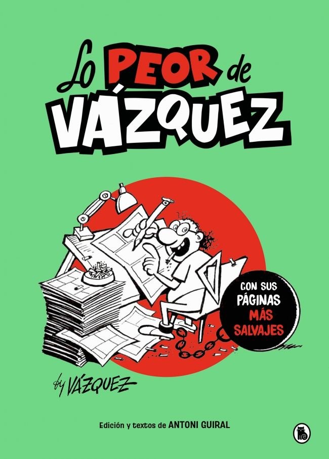 LO PEOR DE VAZQUEZ, de MANUEL VAZQUEZ | portada del libro