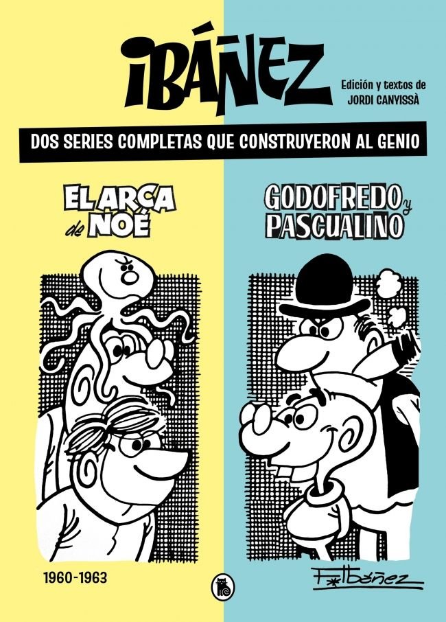 IBAÑEZ DOS SERIES COMPLETAS QUE CONSTRUYERON AL GENIO, de FRANCISCO IBAÑEZ | portada del libro