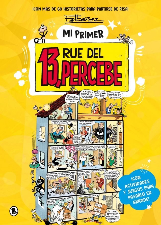 MI PRIMER 13 RUE DEL PERCEBE, de FRANCISCO IBAÑEZ | portada del libro