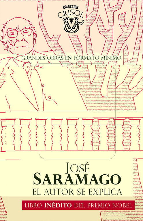 El autor se explica (Crisolín 2010), de Saramago | portada del libro