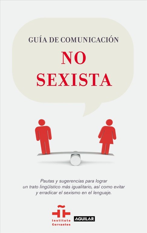 Guía de comunicación no sexista, de Instituto Cervantes | portada del libro