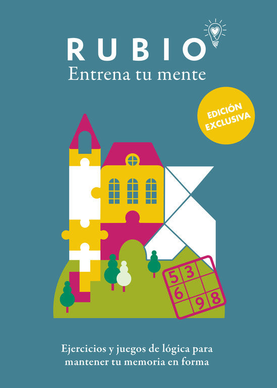 Ejercicios y juegos de lógica para mantener tu memoria en forma (edición exclusiva) (Rubio. Entrena, de Cuadernos Rubio | por