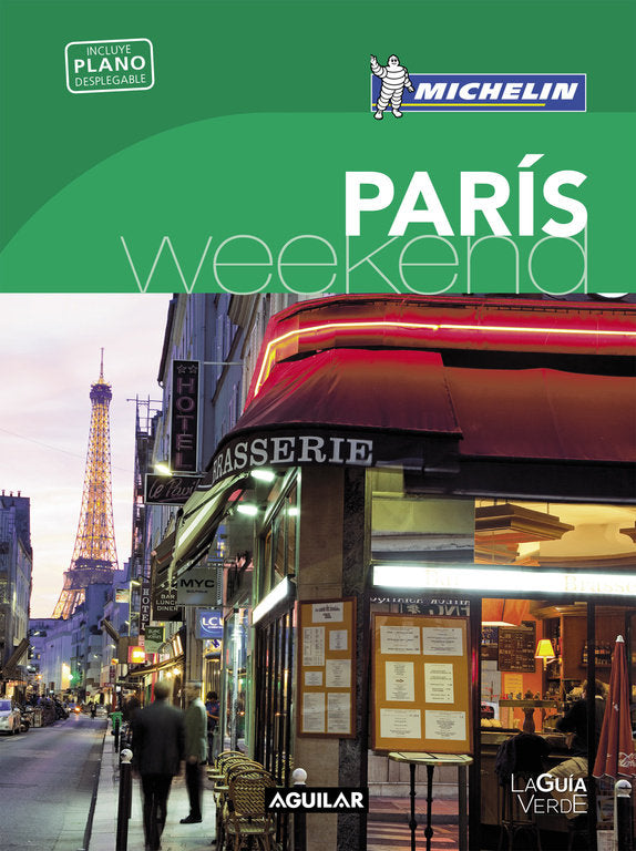 París (La Guía verde Weekend), de Michelin | portada del libro