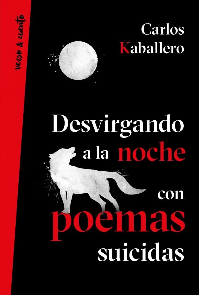Desvirgando a la noche con poemas suicidas, de Kaballero, Carlos | portada del libro