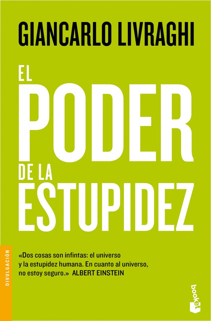 El poder de la estupidez, de Livraghi | portada del libro