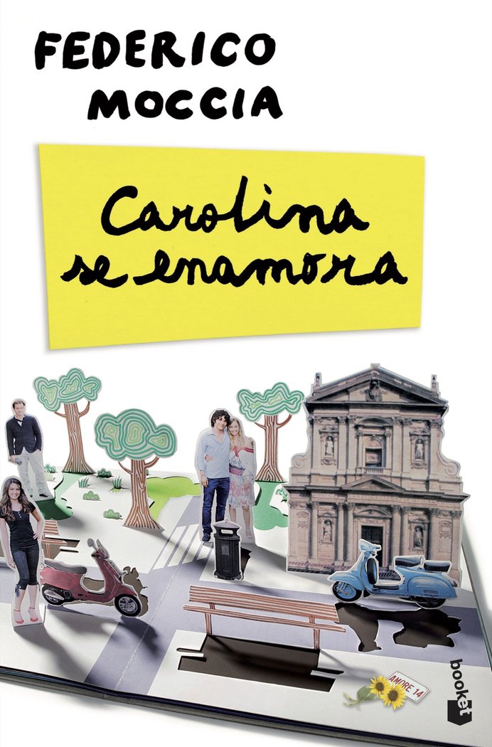 Carolina se enamora, de Moccia, Federico | portada del libro
