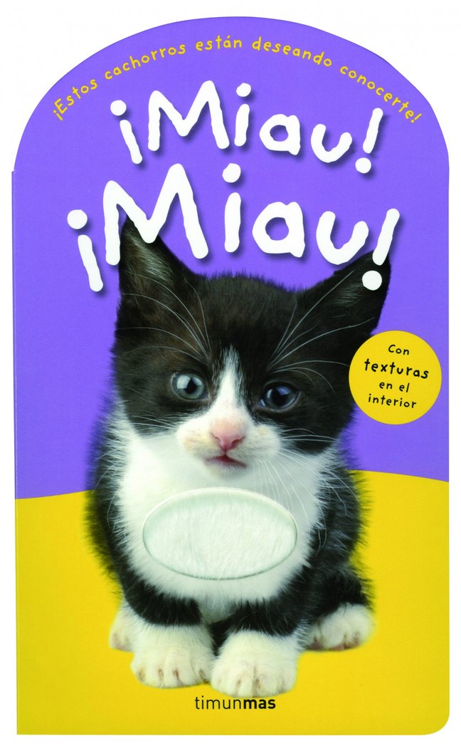 ¡Miau! ¡Miau!, de Priddy Books | portada del libro