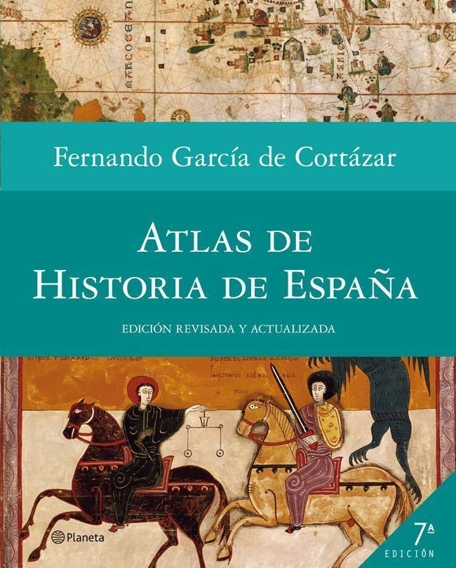 Atlas de Historia de España, de García de Cortázar | portada del libro