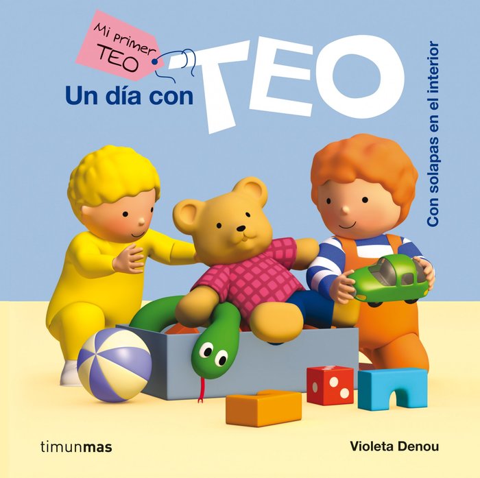 Un día con Teo, de Denou | portada del libro
