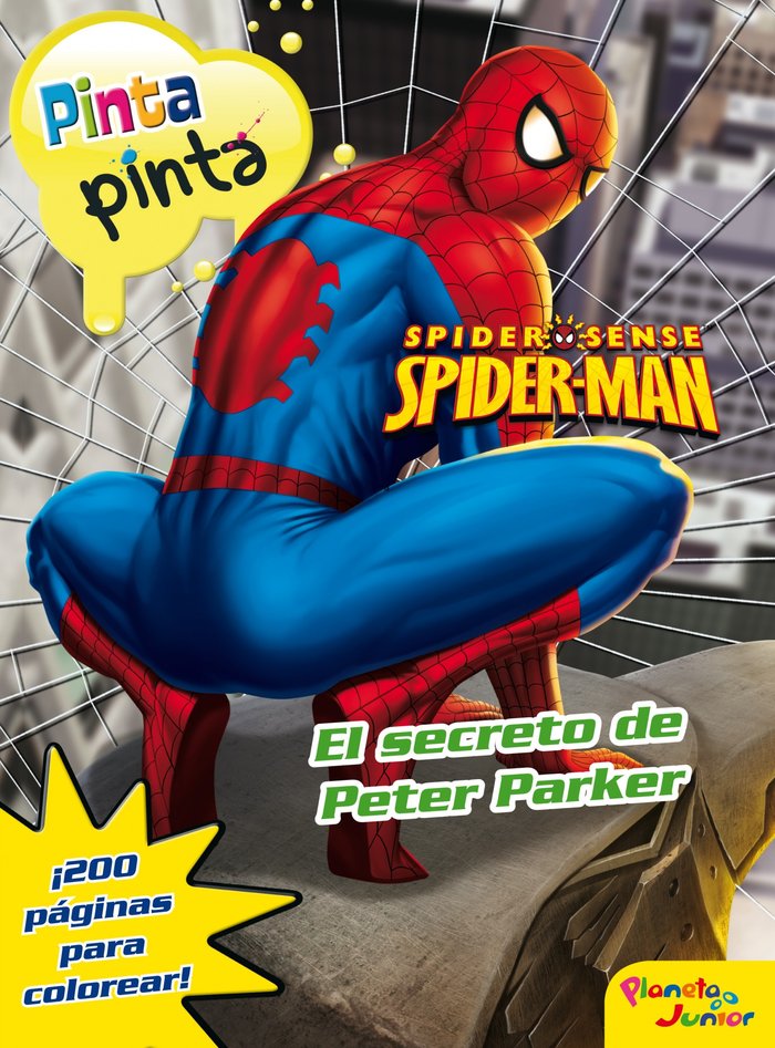 Spiderman. Pinta Pinta, de Spiderman | portada del libro