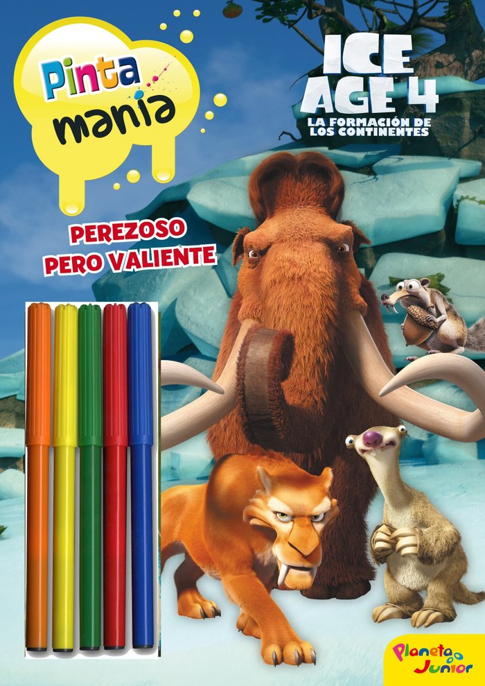 Ice age 4. Pintamanía rotuladores, de Ice Age 4 | portada del libro