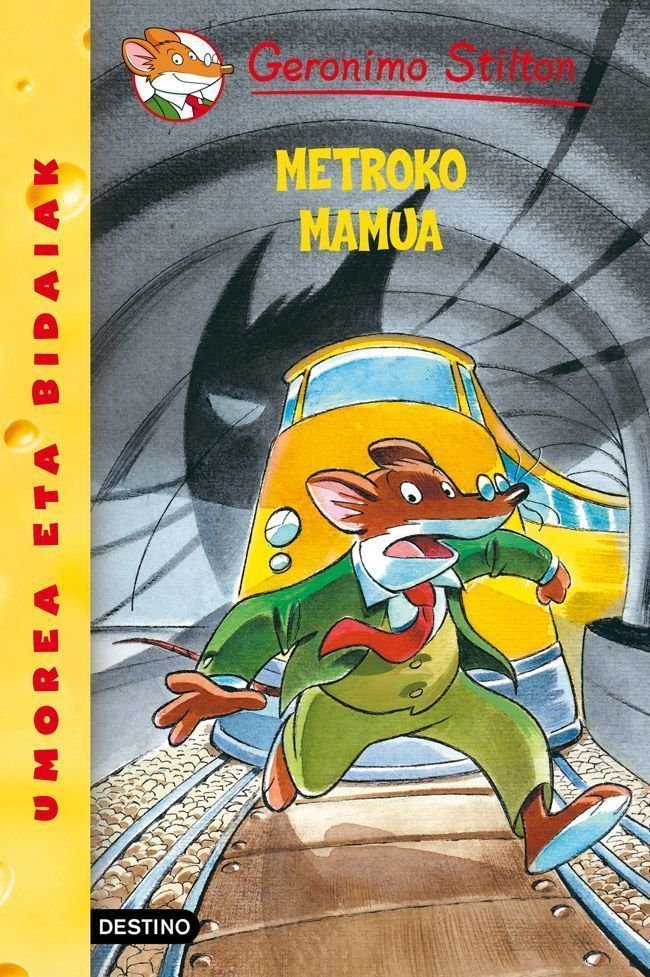Metroko mamua, de Stilton | portada del libro