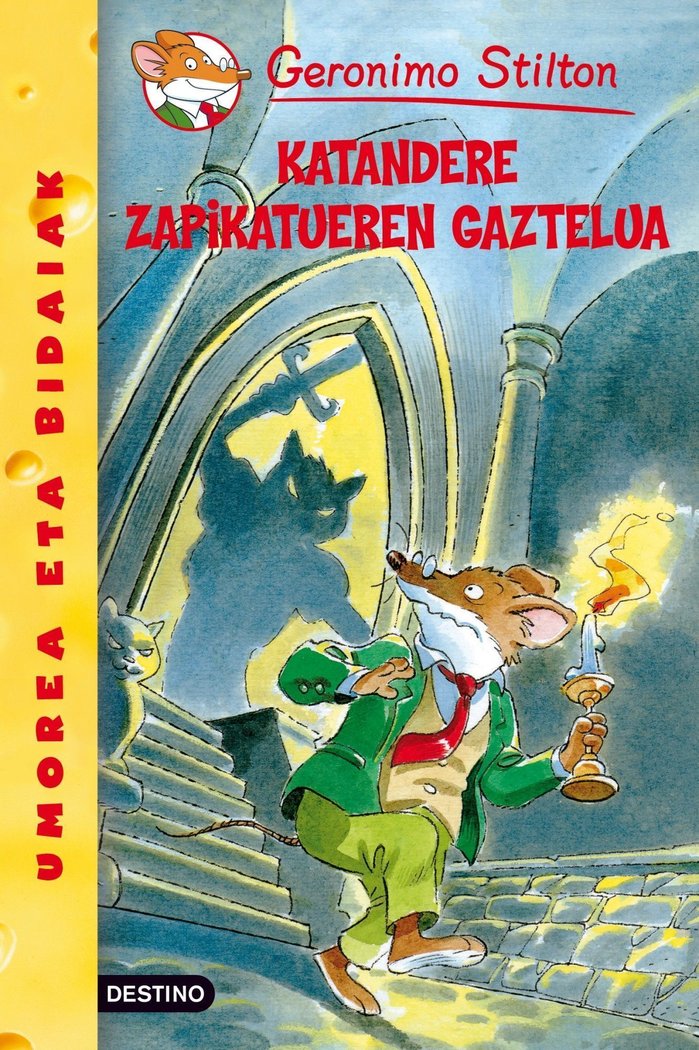 Katandere Zapikatueren gaztelua, de Stilton | portada del libro