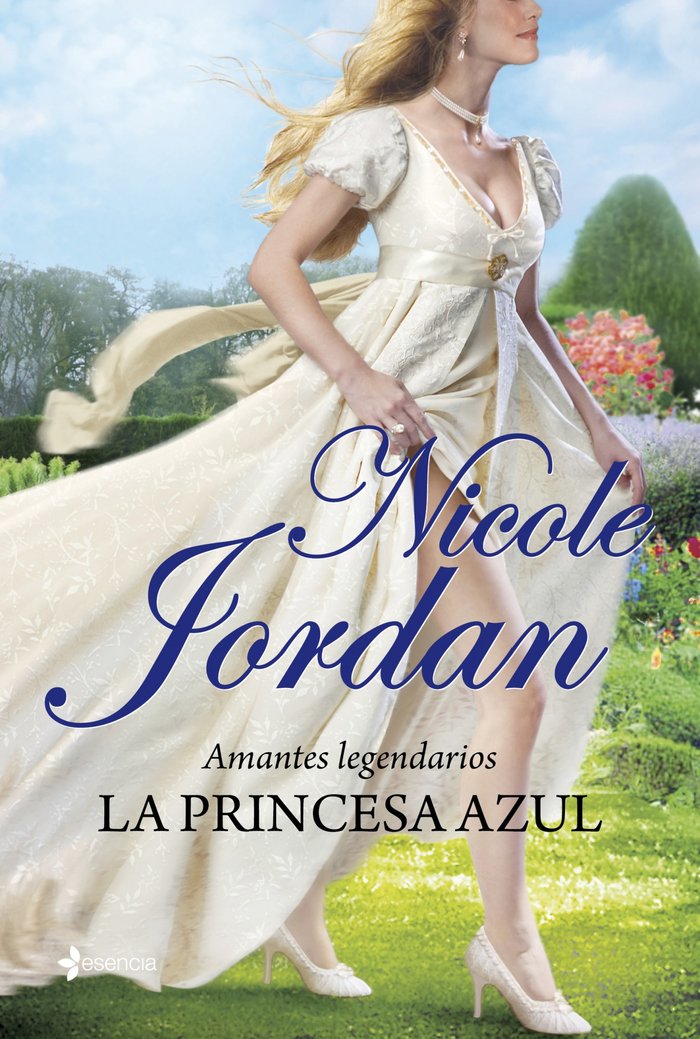 Amantes legendarios. La princesa azul, de Jordan | portada del libro