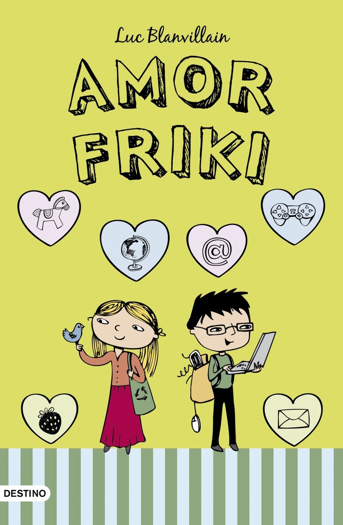 Amor friki, de Blanvillain | portada del libro