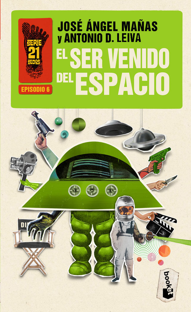 El ser venido del espacio, de Mañas | portada del libro