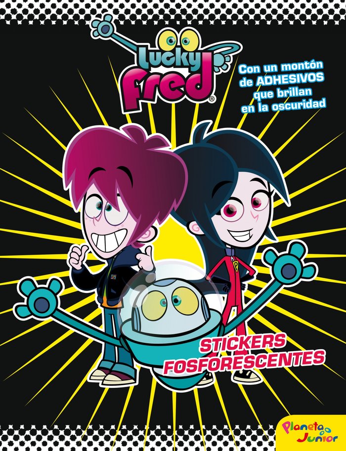 Lucky Fred. Stickers fosforescentes, de Imira Entertainment S. L. | portada del libro