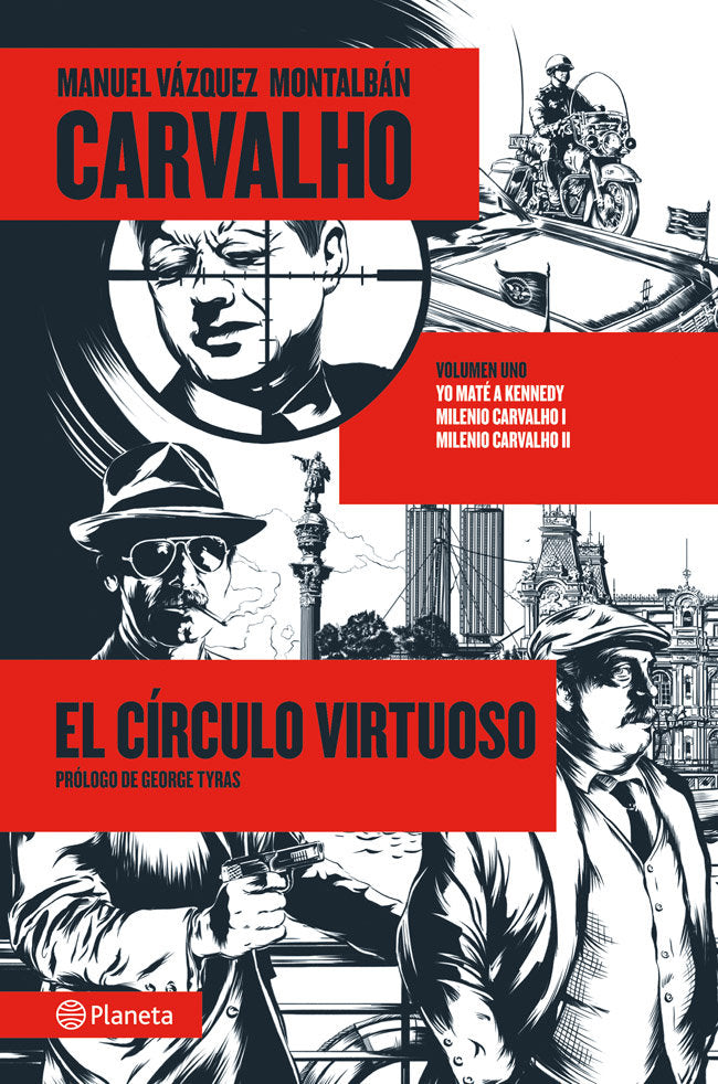 Carvalho: El círculo virtuoso, de Vázquez Montalbán | portada del libro