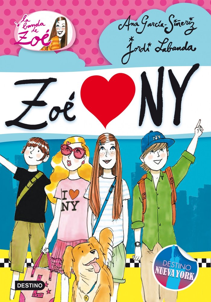 Zoé loves NY, de García-Siñeriz, Ana | portada del libro