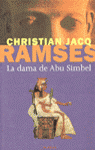 RAMSES DAMA DE ABU SIMBEL, de JACQ | portada del libro