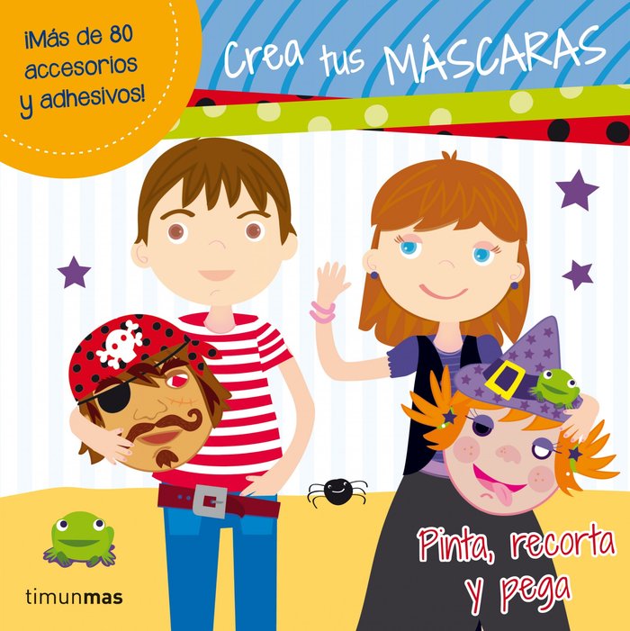 Crea tus máscaras, de AA. VV. | portada del libro