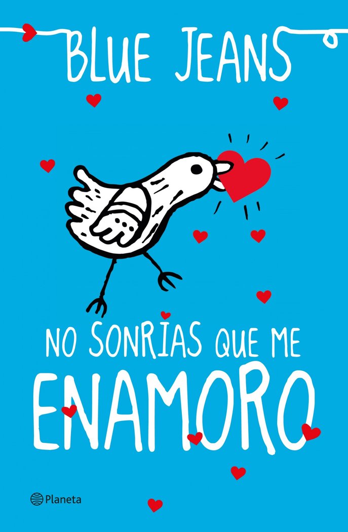 No sonrías que me enamoro, de Blue Jeans | portada del libro