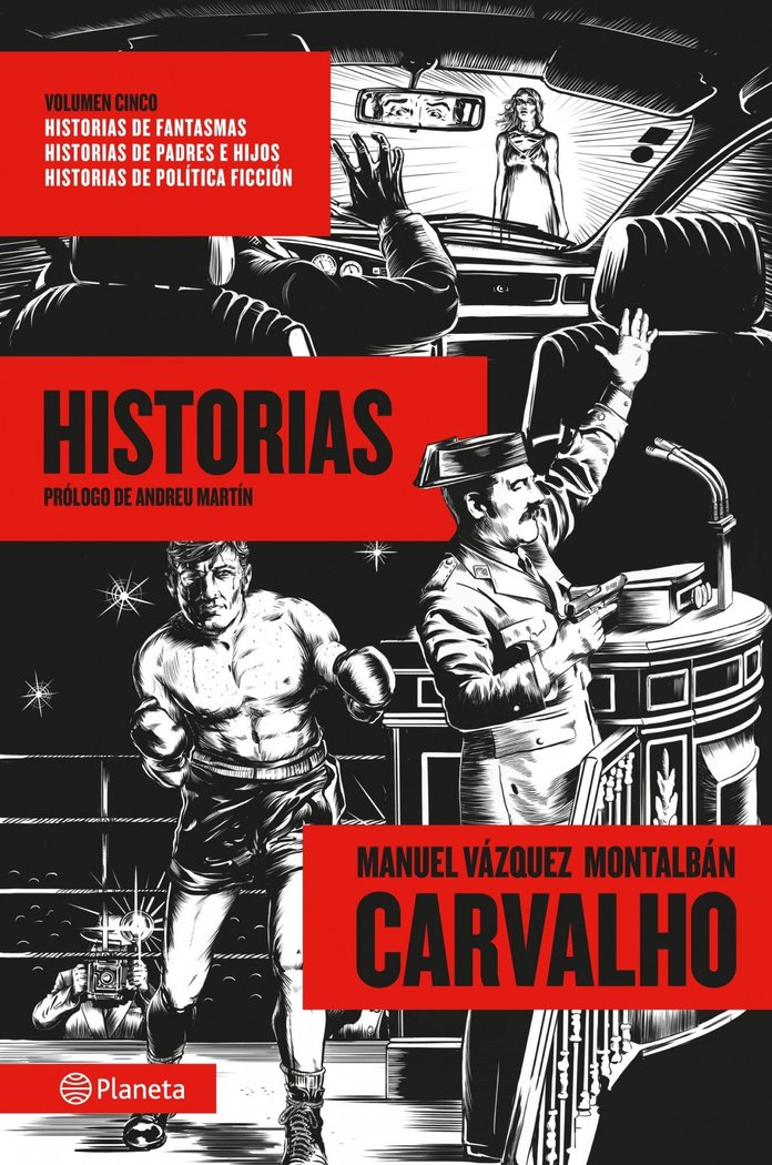 Carvalho: Historias, de Vázquez Montalbán | portada del libro
