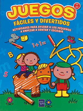 Juegos fáciles y divertidos, de YOYO | portada del libro